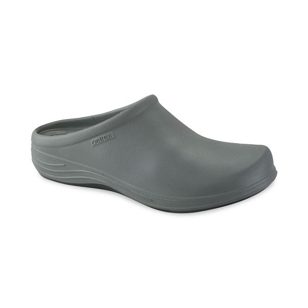 Aetrex Men's Bondi Orthotic Clogs Charcoal Shoes UK 5292-984